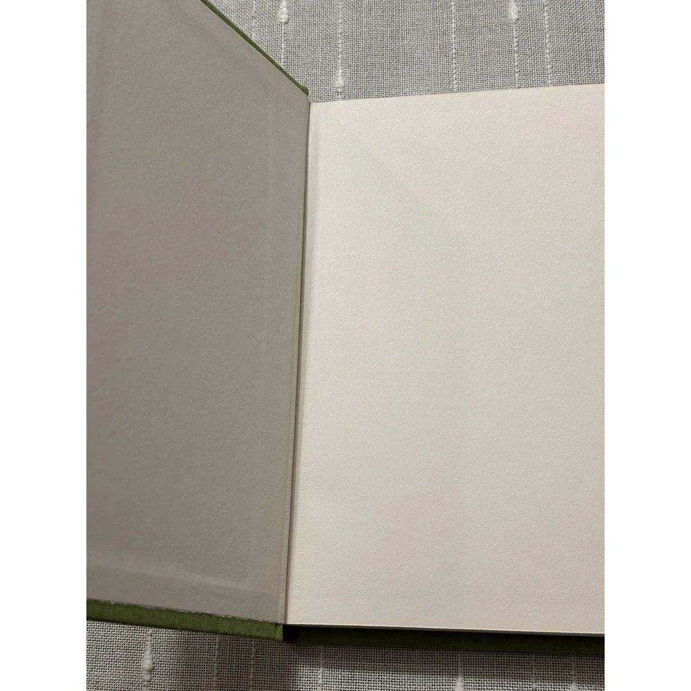 Vintage Green Fabric Log Book Military Federal Supply Record Journal New 8x5